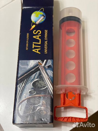 Шприц универсальный,маслозаливной 1000ml atlas