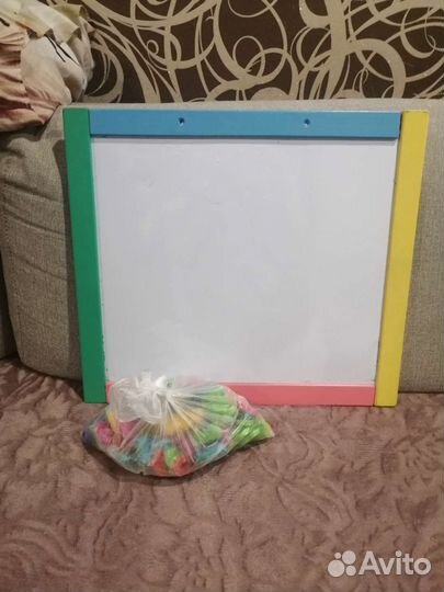 Мольберт детский двухсторонний