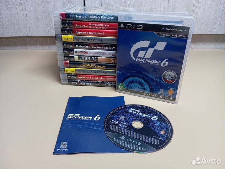 Gran Turismo 6 PS3 (Б/У)