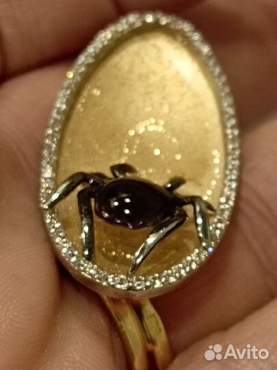 Золотой кулон подвеска бренд Ring 14K