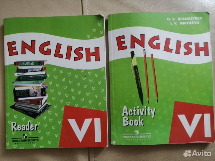 Комплект Reader, activity book по англ языку, 6 кл