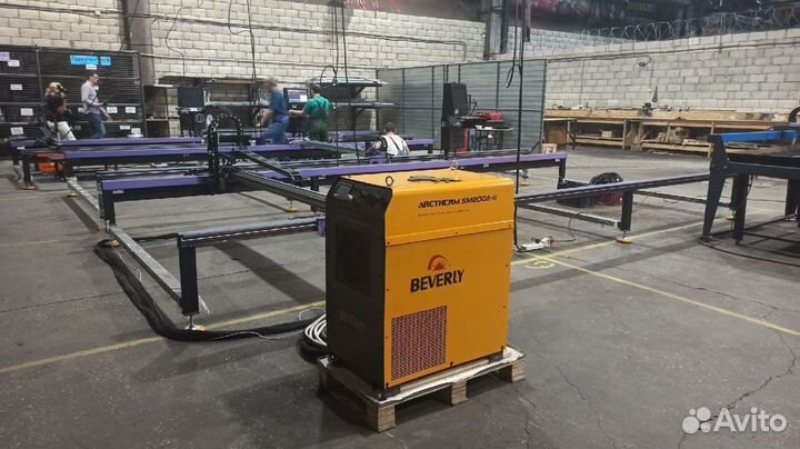 Станок плазменной резки 2х6. Портальный