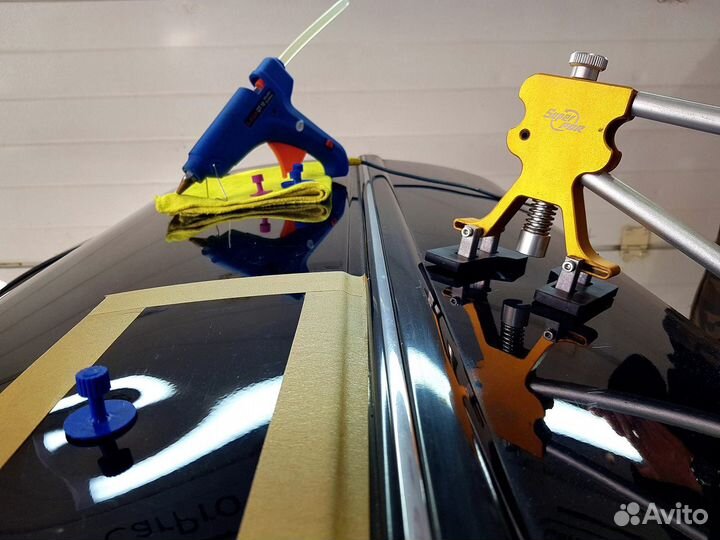 Ремонт вмятин без покраски