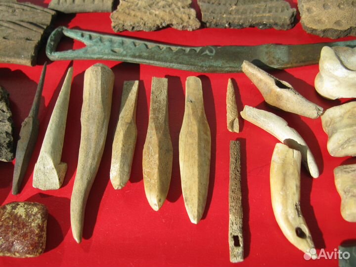 Костяные предметы Скифов