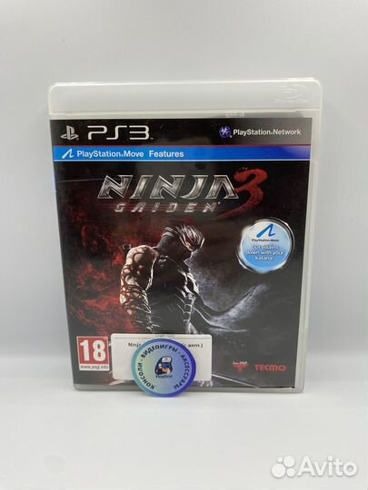 Ninja Gaiden 3 PS3 (б/у, англ.)