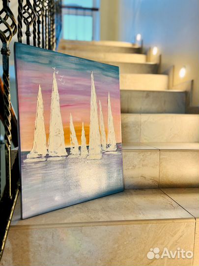Картина акрилом отличный подарок