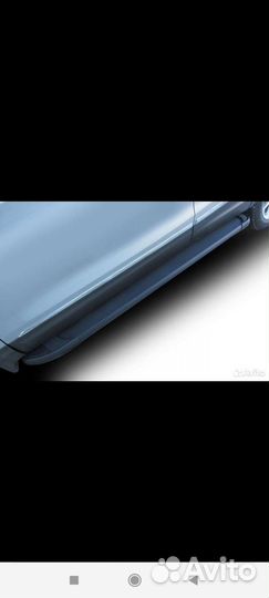 Подножки пороги ниссан x-trail 32/кашкай2014