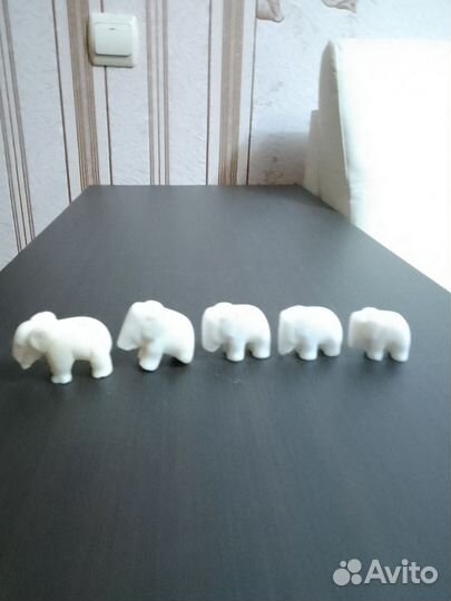 Слон, медведь, накамодные слоники