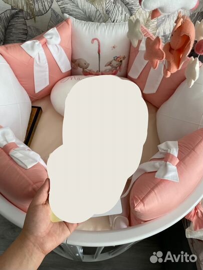 Бортики на кроватку