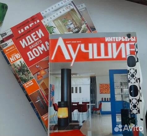 Книги по искусству, кухне, журналы по дизайну