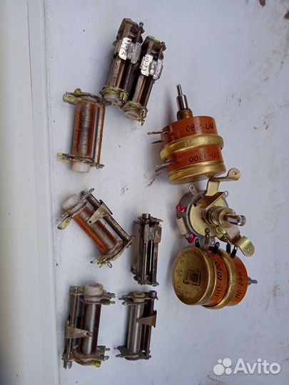 Радиодетали ссср.резисторы пп1000 авиационные