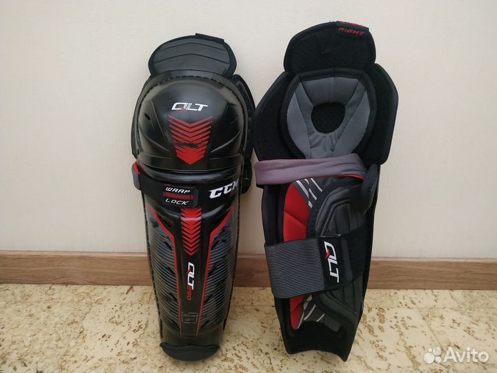 Щитки хоккейные CCM QLT 290 Jr 12