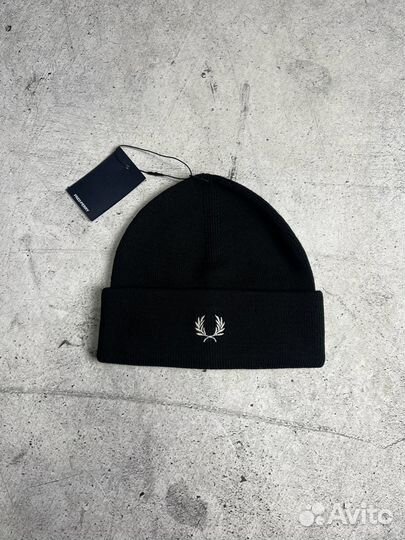 Шапка Fred Perry черная