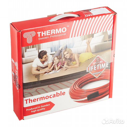 Теплый пол Thermo Thermocable 5-7 кв.м 710 Вт 35 м