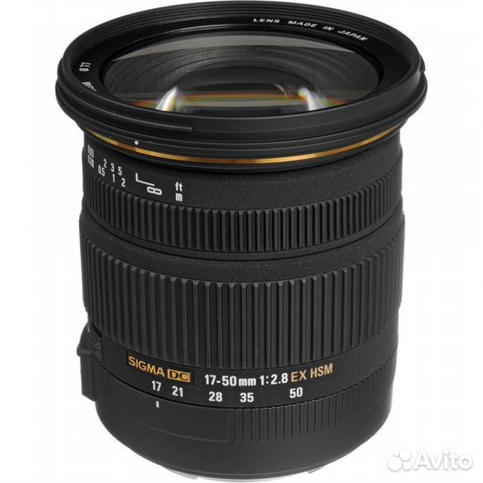 Sigma AF 17-50mm F2.8 EX DC OS HSM (Nikon F) новый