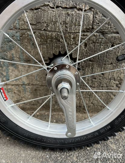 Колесо заднее 16 дюймов с тормозной втулкой