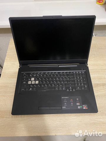 Ноутбук asus TUF A17 Ryzen 5 4600 h/512/8gb