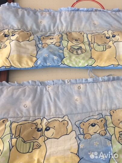 Бортики в кровать 65х125 см