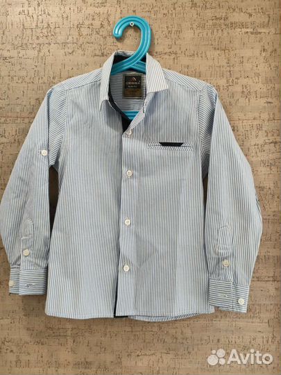 Рубашка на мальчика 104