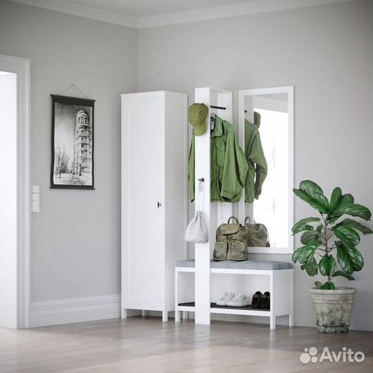 Модульная прихожая Бланко (Белый)