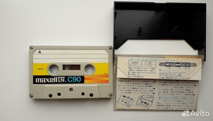 Аудио кассеты Maxell UDxl II 90, LN 90 и CR 90 бу