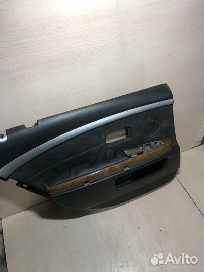 Обшивка двери задняя левая не лонг BMW 7 E65