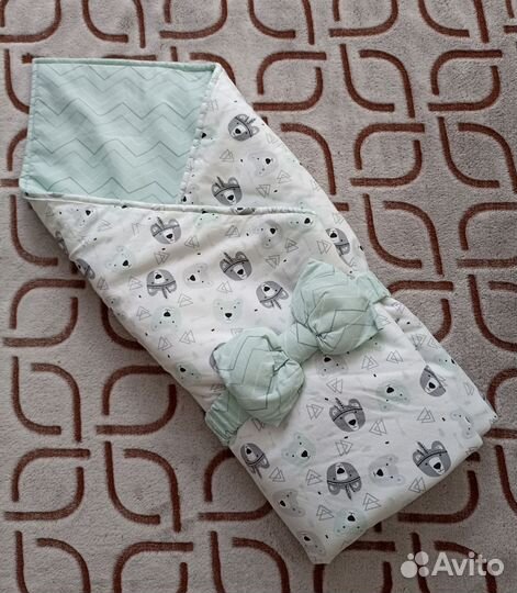 Конверт на выписку, одеяло