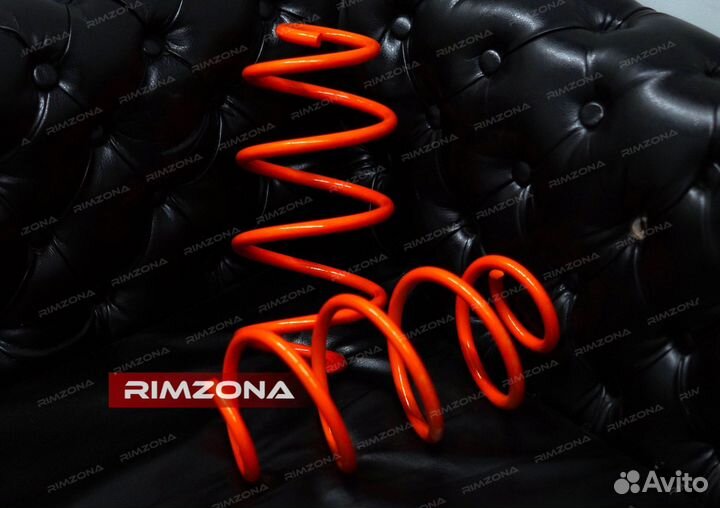 Пружины с занижением -50 на Golf Mk7