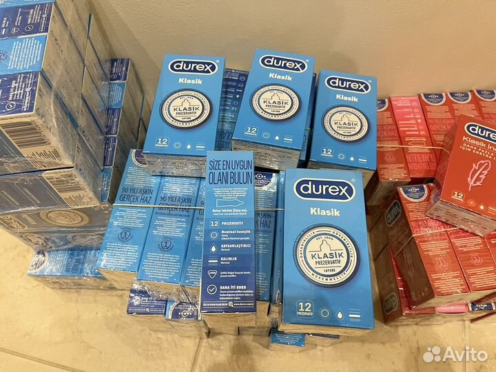 Презервативы Durex 12шт, оригинал, опт/розница