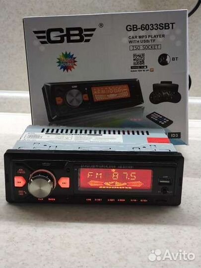 Магнитола 1 din pioneer/GB