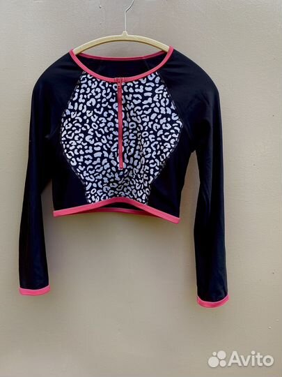 Рашгард топ для спорта и плавания