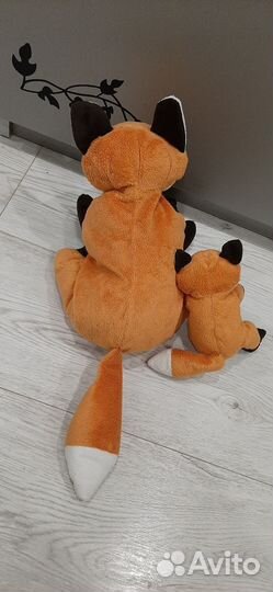 Лиса и лисенок IKEA вандринг рэв