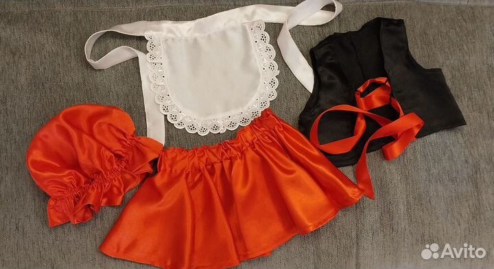 Костюм новогодний Красная шапочка на 2-3г