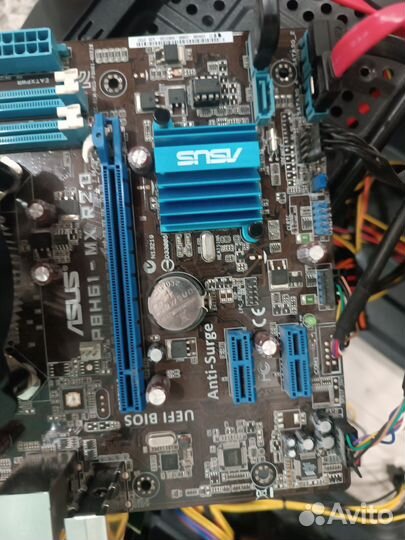 Комплект проц. +мат.плата+оперативка+кулер