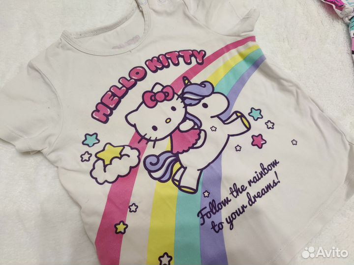 Футболки для девочки 86 92 Хеллоу Китти Kari