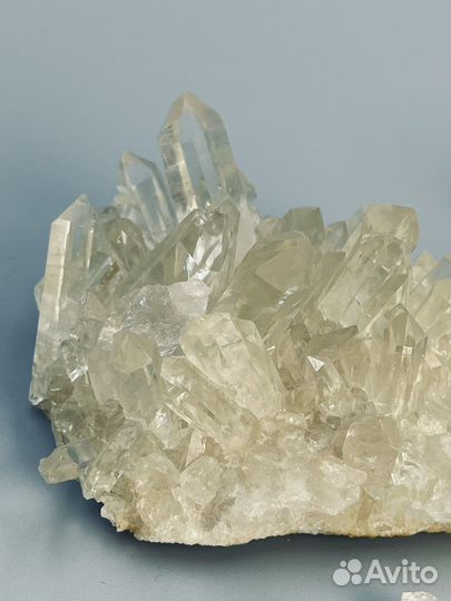 Друза кристаллы горный хрусталь