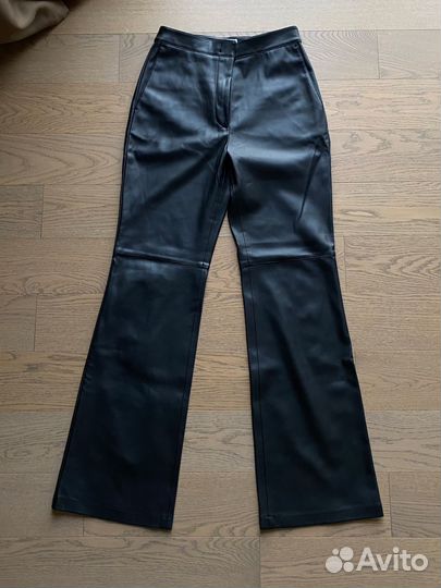 Кожаные брюки lime