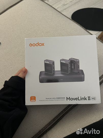 Питличный микрофон Godox MoveLink M1 M2