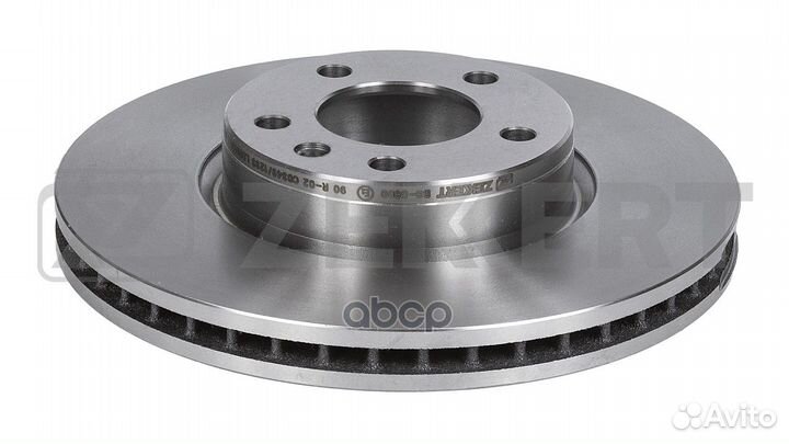 Диск торм. перед. Opel Omega A B 88- Senator B 89