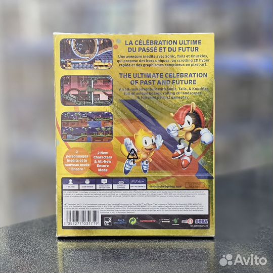 Sonic Mania Plus PS4 (новый)