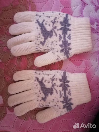 Перчатки зимние детские