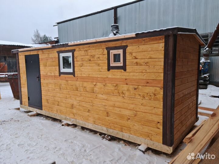 Мобильная баня 6 м