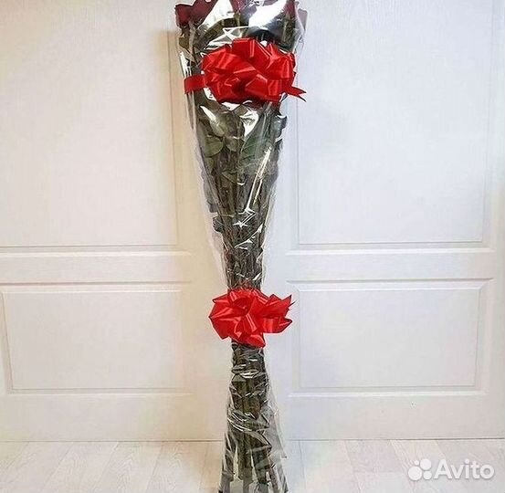 Высокие розы Доставка цветов