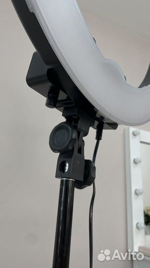 Лампа светодиодная кольцевая r18