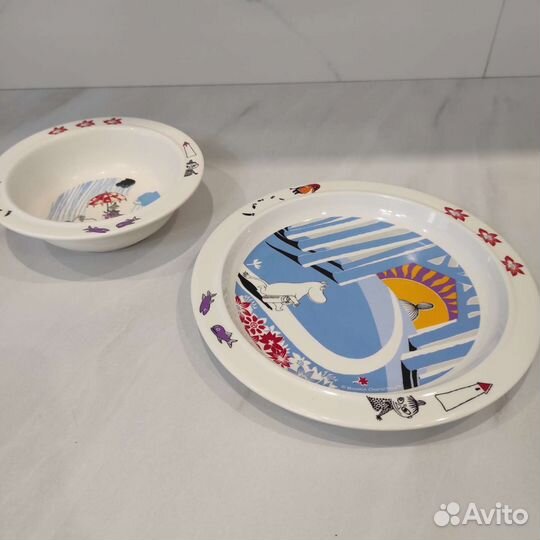 Мумми тролли тарелки