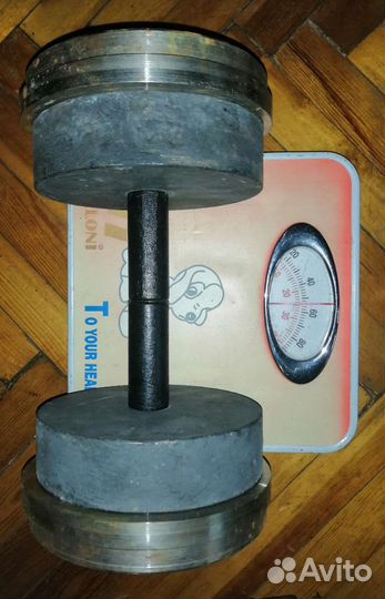 Гантели разборные