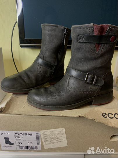 Ecco Полусапожки для девочки 35