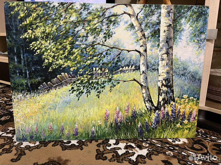 Картина холст/масло, 70*50