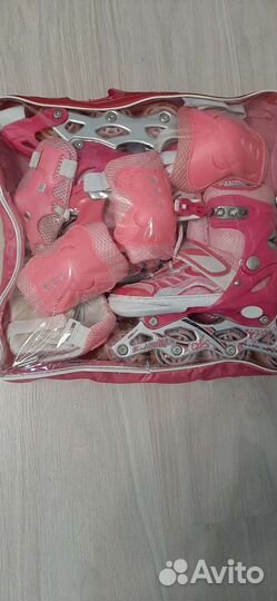 Роликовые коньки детские раздвижные
