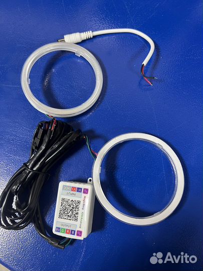 Ангельские глазки 90мм RGB